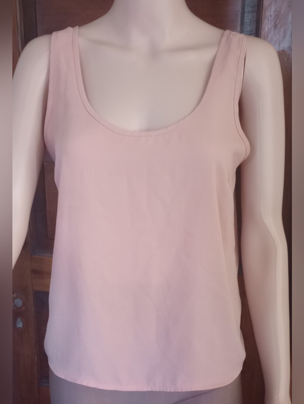 Forever 21 Pink Scoop Neck Tank Top